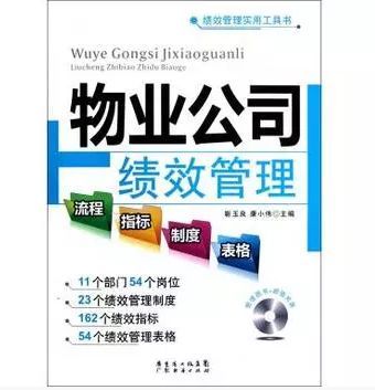 好书推荐 物业公司绩效管理流程 指标 制度 表格